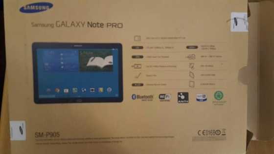 Samsung Galaxy Note PRO tablet 12.2