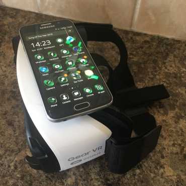 Samsung Galaxy S6 with VR