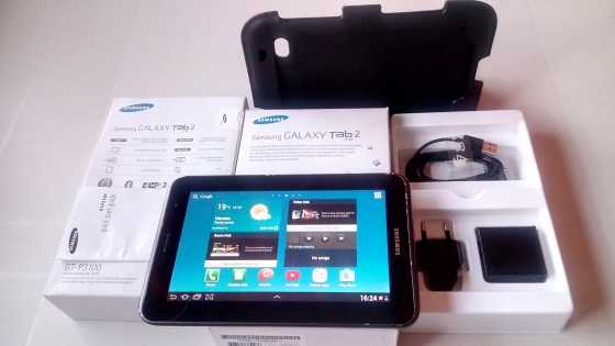 Samsung Galaxy Tab 2 7.0 inch with accessories