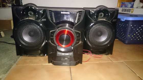 Samsung Giga sound blast hifi system