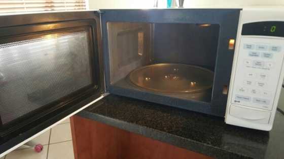 Samsung microwave and grill