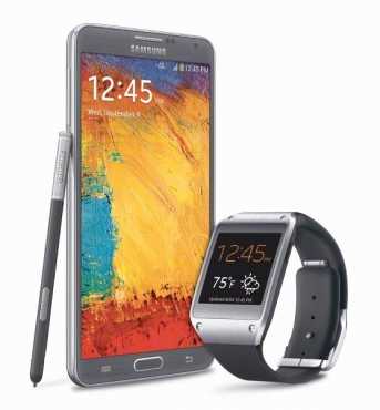 Samsung Note 3 incl Gear