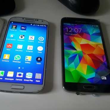 SAMSUNG S4 AND S5