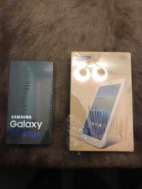 Samsung S7 edge 128gb and Tab 3 Lite for sale