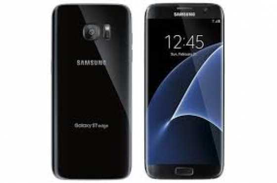 Samsung S7 Edge Black, Brand New