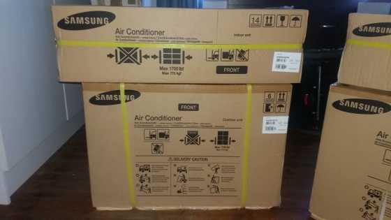 Samsung split unit aircons for sale - brand new