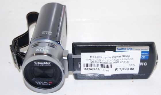 Samsung Video Camera S020265A Rosettenvillepawnshop