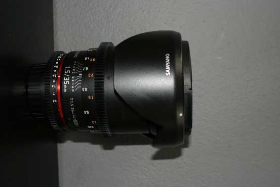 Samyang Lens T1.535mm