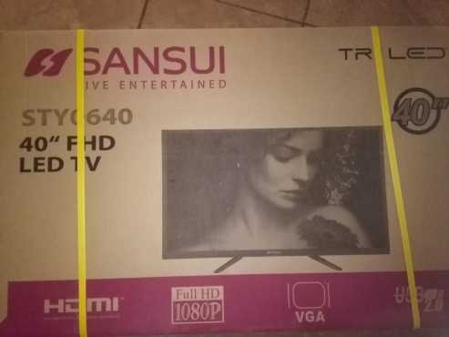 Sansui 40quot LED tv