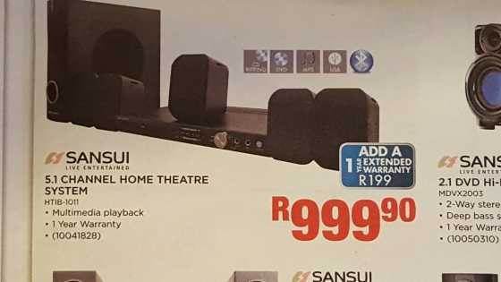 Sansui 5.1 Channel Home Theatre System