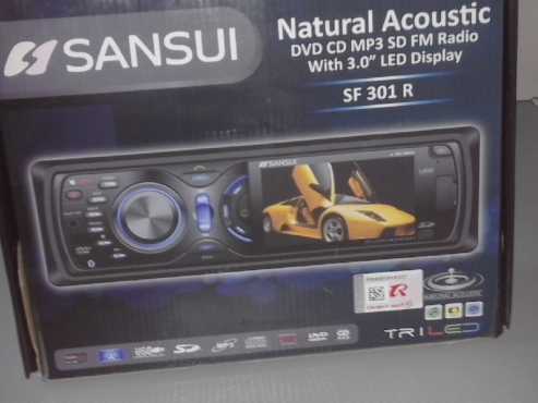 SANUI CAR RADIO BRAND NEW