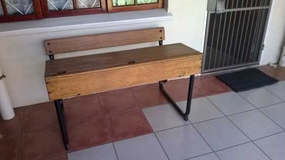 school bench