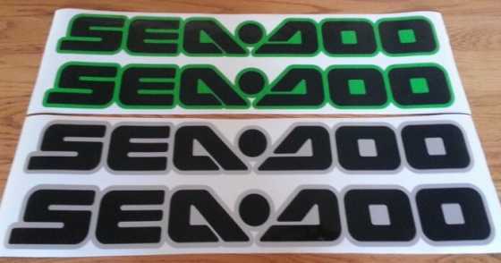 Seadoo graphics stickers for boats and jet skis