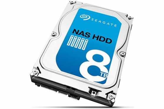 SEAGATE 8TB NAS HDD 128MB CACHE