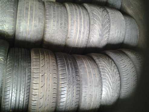 Second hand tyres