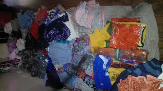 second hand,nd new ladies, mens and kids clothing