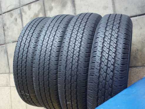 SECONDHAND TYRES 60-80TREAD