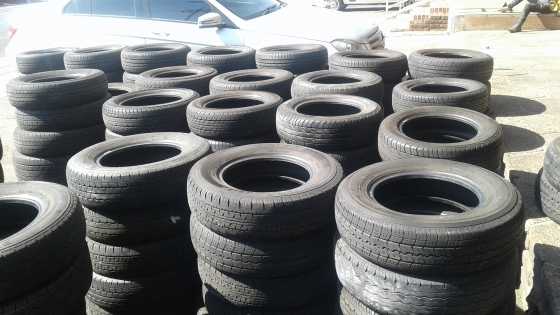 Secondhand tyres and new all sizes, mags, Rims