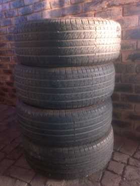 Secondhand tyres for sale