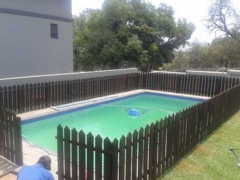 Secure your Swimming Pool with our affordable Picket Fencing