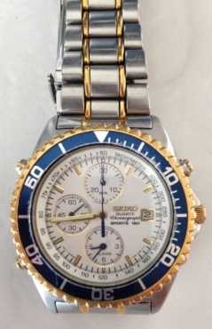 Seiko Quartz Chronograph Sports 150 Watch wanted