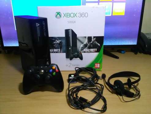 Selling an Xbox 360 E (latest model) 500GB for R1800 ( not negotiable)