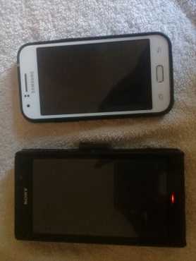 Selling my Sony Xperia C and Samsung Galaxy J1