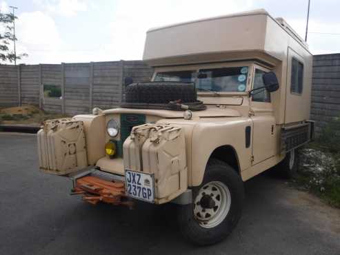 (Series II - 1968) 039Land Rover039 Camp Ready Motorhome For Sale