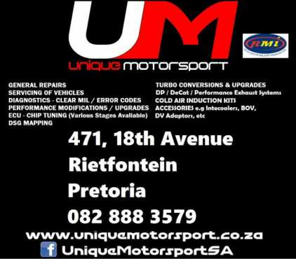 Servicing, Repairs, Diagnostics, Performance TuningModifications - RMI Accredited