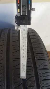 Set 6.03mm tread 2555520 Pirelli Scorpion Verde tyres fits Any Range Rover Sport