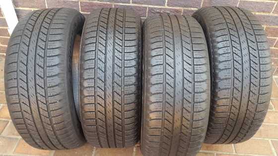 Set 6.83mm tread 80 2555519 Goodyear Tyres Fits Disco 3amp4