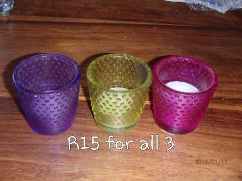 Set of 3 Candle Holders