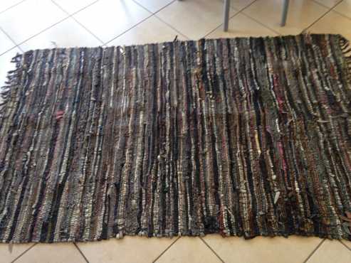 Shaggy Leather Rug