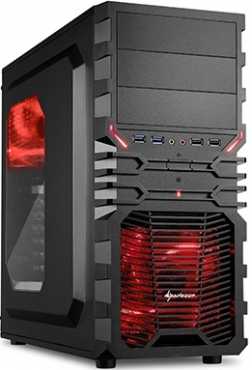 Sharkoon VG4-W Midi Tower PC Gaming Case