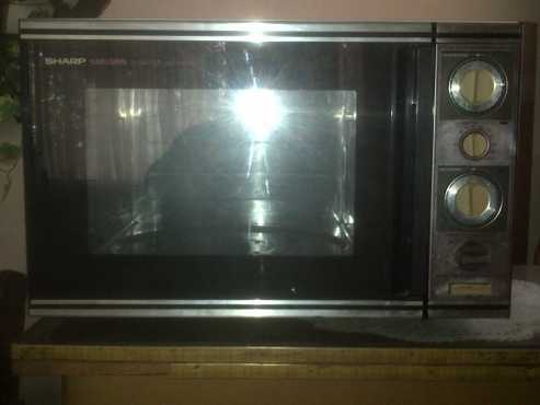 Sharp Carousel Convection microwave.