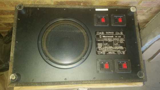 Sherwood SP 250 woofer