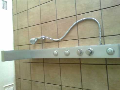 Shower column mixer jets unit