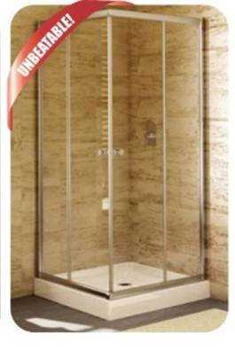 Shower - Corner Entry