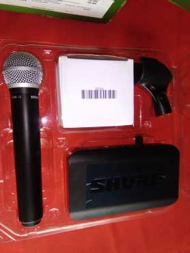 shure cordless mic