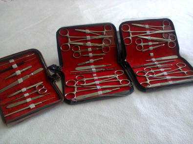 Sicissors stainless steel surgical instrumet set