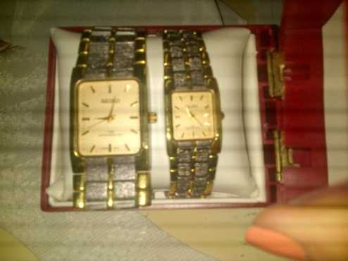 Sieko His and Hers matching watch set. Brand new, Bought it for R36000.00