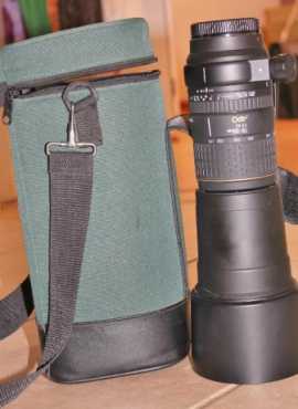 Sigma 170-500mm zoom lens for Canon