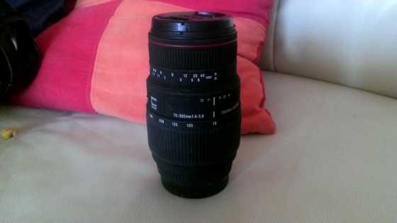 Sigma 70-300mm (Sony mount) in good condition