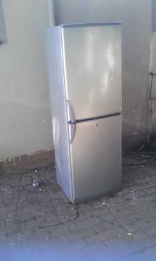 silver defy fridge