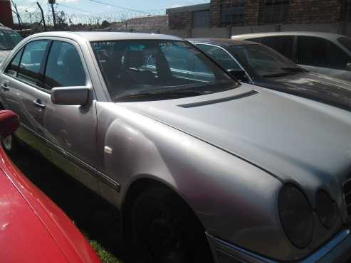 Silver Mercedes Benz
