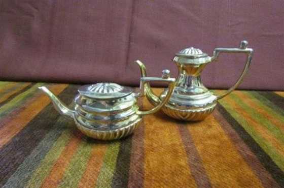 Silver Plated Coffee amp Tea Pots, Ornaments