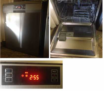 Silver Samsung Dishwasher