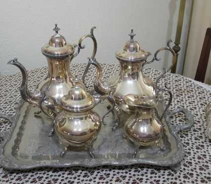 Silver tea set