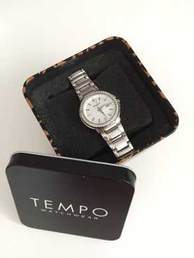 Silver Tempo Watch