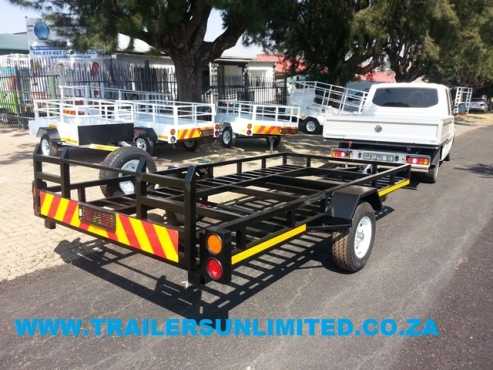 SINGLE AXLE CAR TRAILERS.